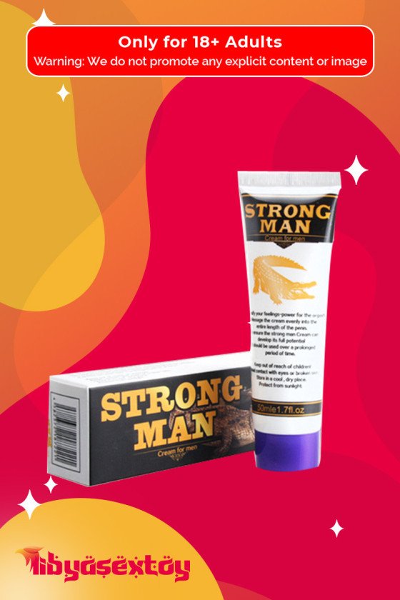 Strong Man XXL Big Dick Penis Enlargement Cream PEC-008