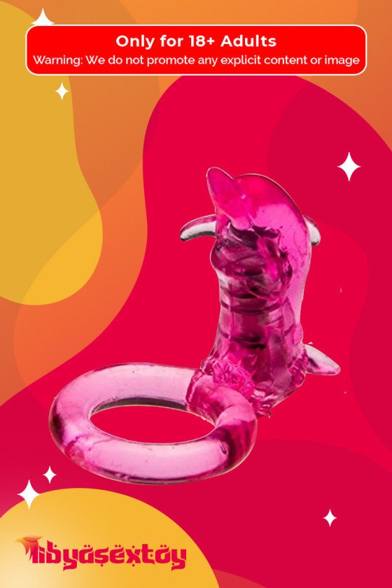 Dolphin Cock Ring Vibrator CR-005