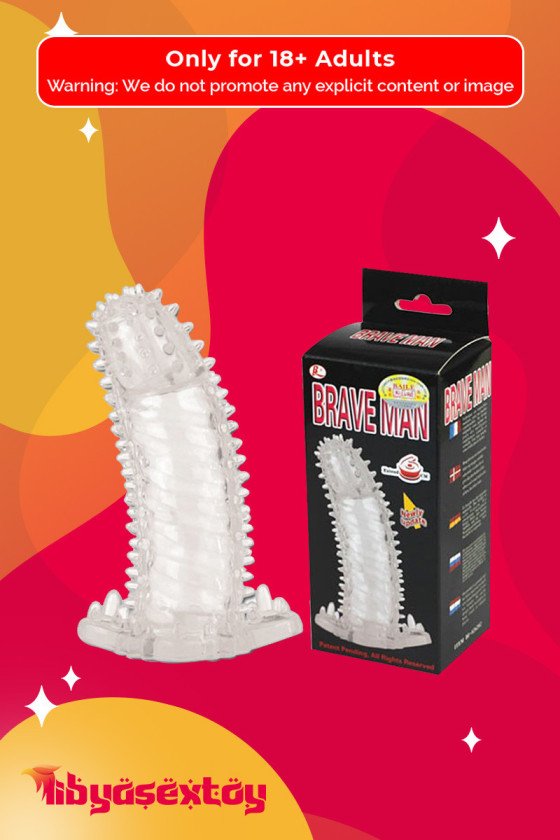 BRAVE MAN Crystal Penis Extension Sleeve PES-024