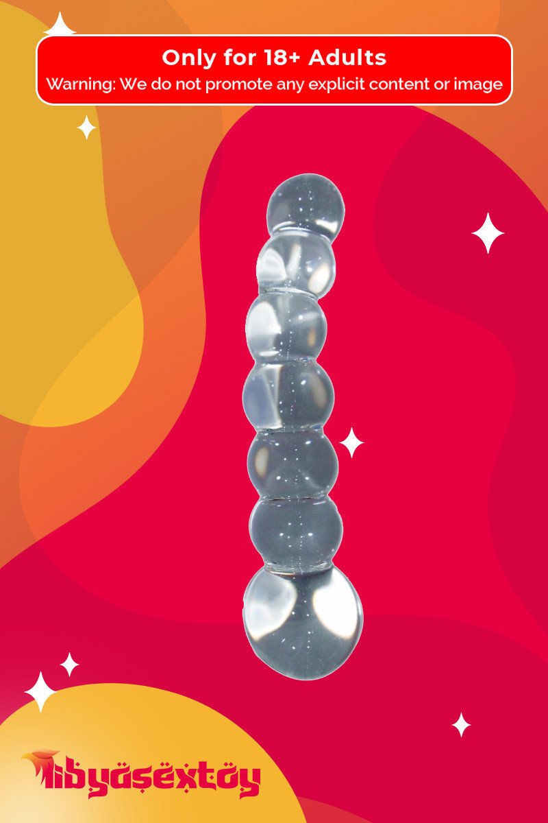 Ultra Beaded Crystal Glass dildo GD-008