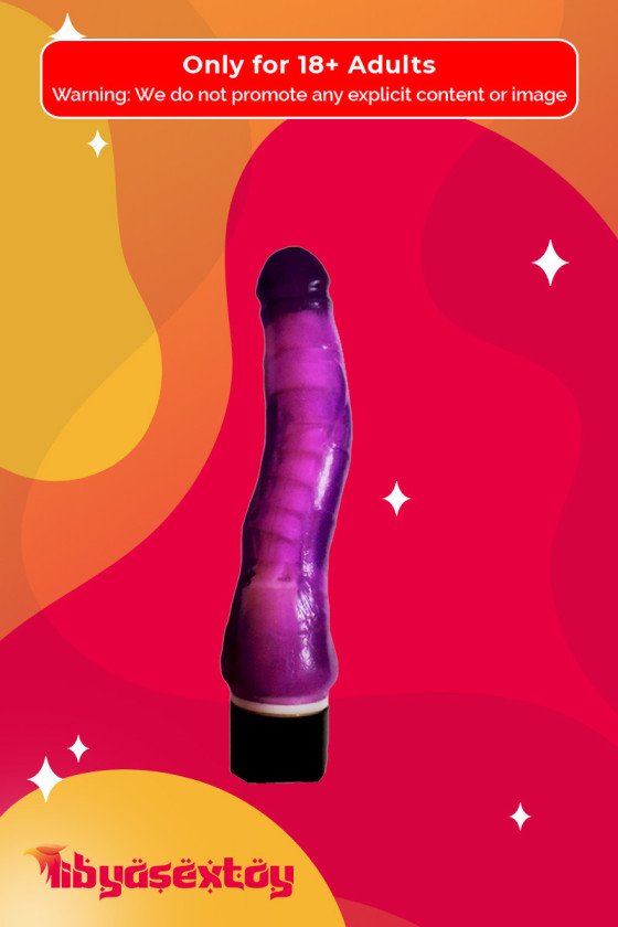 Ultimate Super Flexi Jelly Vibrating  Realistic Vibrator V1 RSV-050