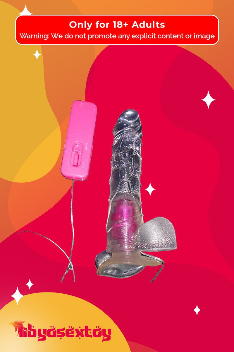 Crystal Lover Jelly Realistic Vibrator with Suction Cup RSV-065