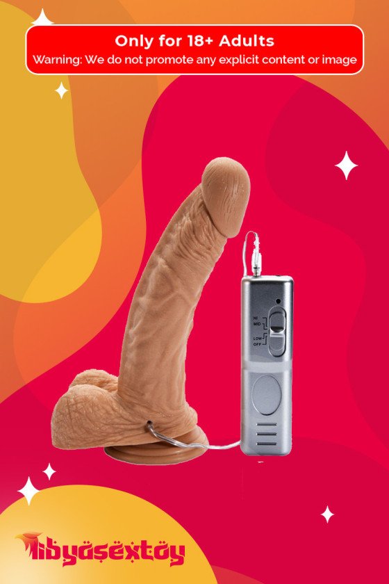 Realistic Dildo Vibrator with Suction Cup 7 Inch RSV-076