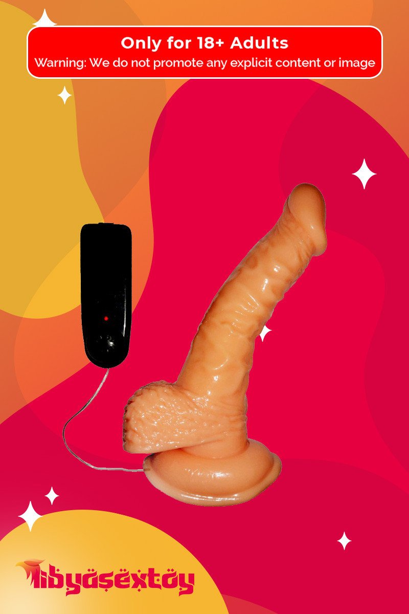 Whoppers Curved Vibrating Suction Cup Dildo RSV-078