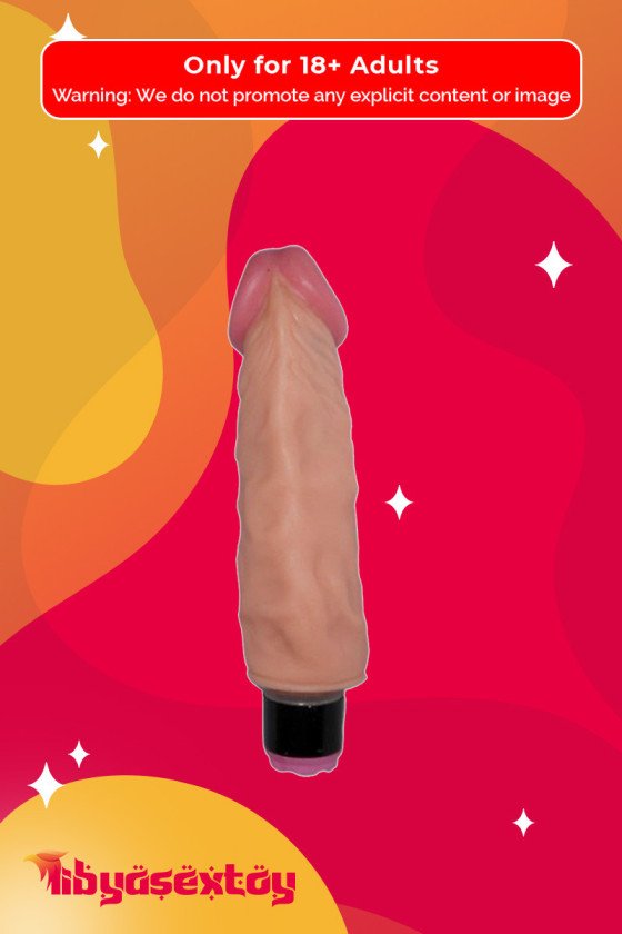 Pink Head Real Feel Realistic Vibrator Without Balls RSV-081