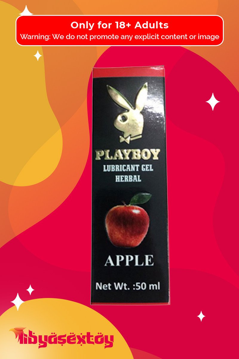 Playboy Lubricant Water Based Gel - Apple Flavoured CGS-032