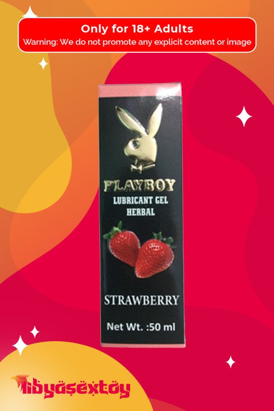 Playboy Lubricant Water Based Gel - Strawberry Flavoured CGS-034